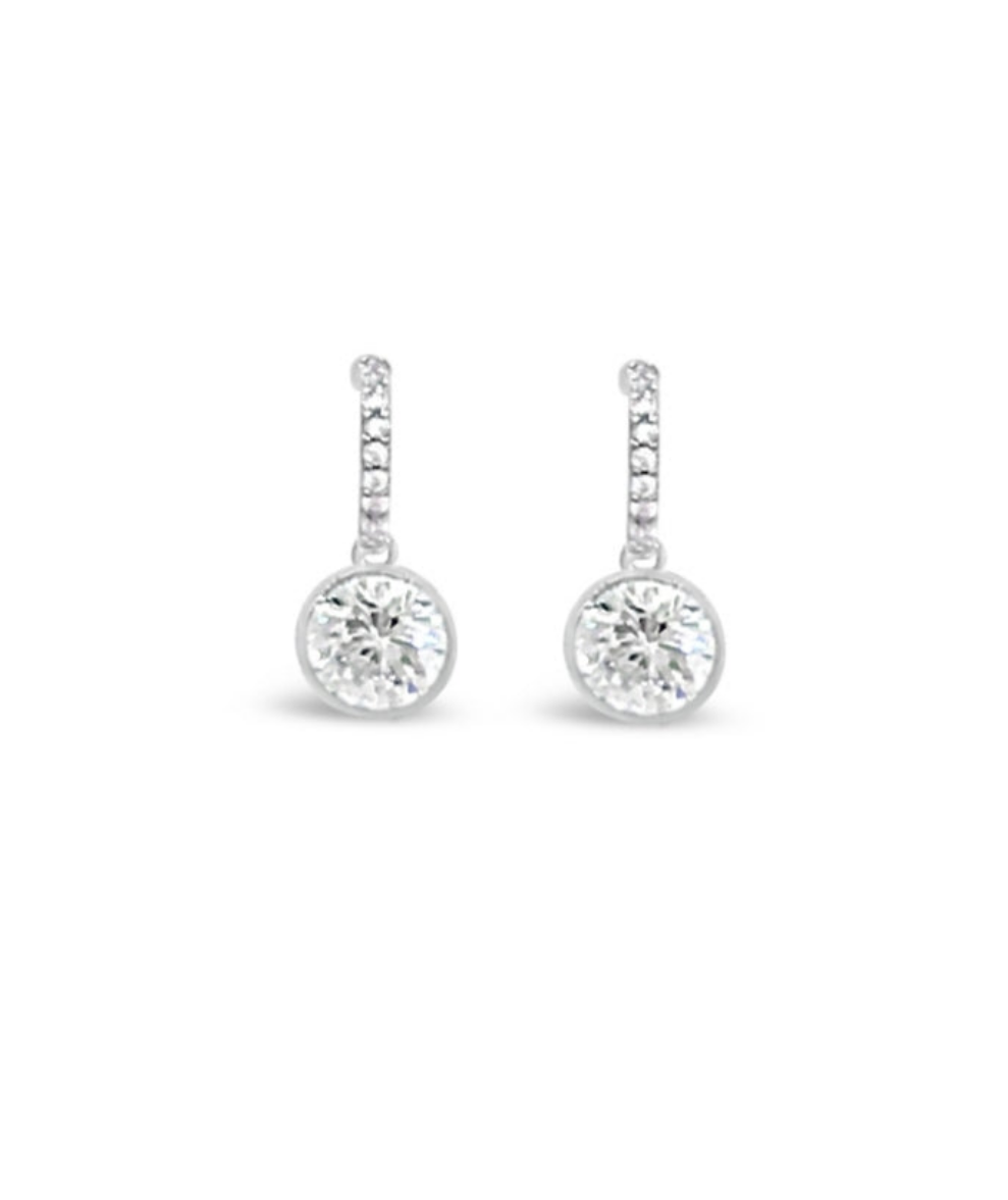 Rubover CZ Drop Earrings
