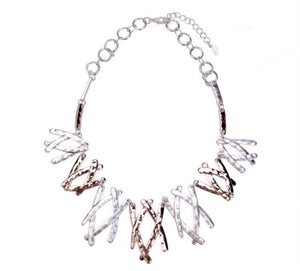 2-Tone Statement Necklace