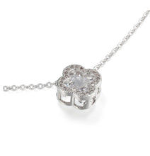 Load image into Gallery viewer, Crystal Clover Pendant And Chain
