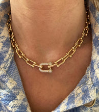 Load image into Gallery viewer, Yellow Gold-Plated Designer Inspired Chain
