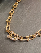 Load image into Gallery viewer, Yellow Gold-Plated Designer Inspired Chain
