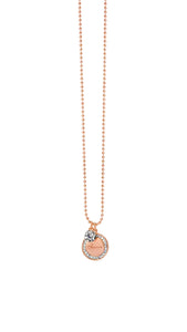 Rose Gold Plated 'Absolute' Pendant & Chain